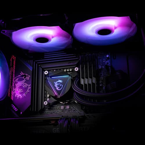 MSI MAG Coreliquid 280R ARGB CPU Liquid Cooler